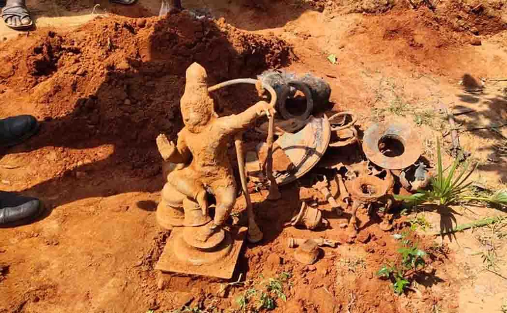 natarajar statue found